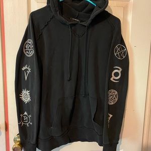 Supernatural Distressed Hoodie